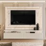 Painel Bancada Suspenso Para Tv 75" 2851 Off White Madetec - 3