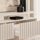Ver imagem 4 de Painel Bancada Suspenso Para Tv 75" 2851 Off White Madetec