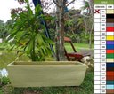 Ver imagem 6 de Kit 3 Vaso Planta 100x30 Jardineira Floreira Polietileno BGPLASTICOS CORES VARIADAS