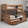 Beliche Casal/solteiro + Cama Auxiliar de Casal com Gavetas - 3