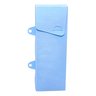 Pasta Fichário Injetado com 04 Argolas + Estojo Dello:azul Pastel - 6
