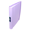 Ver imagem 2 de Pasta Fichário Injetado com 04 Argolas + Estojo Dello:azul Pastel