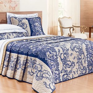 Cobre Leito 200 fios 3 Peças Bellagio 138x188cm