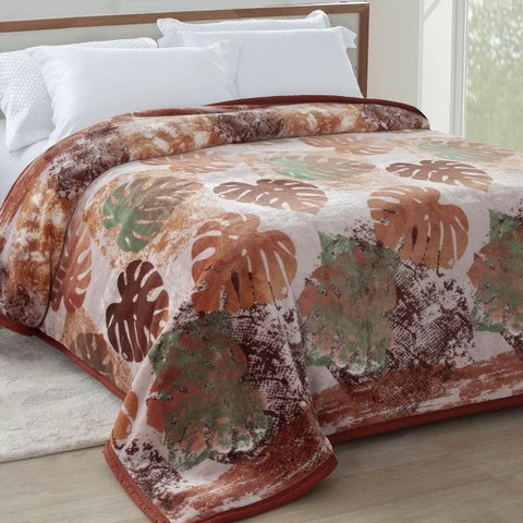 Cobertor Jolitex Casal Dyuri Plus Microfibra Escolha Estampa Estampa:lugano