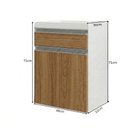 Ver imagem 2 de Gabinete de Banheiro 50cm sem Tampo Movel na Caixa