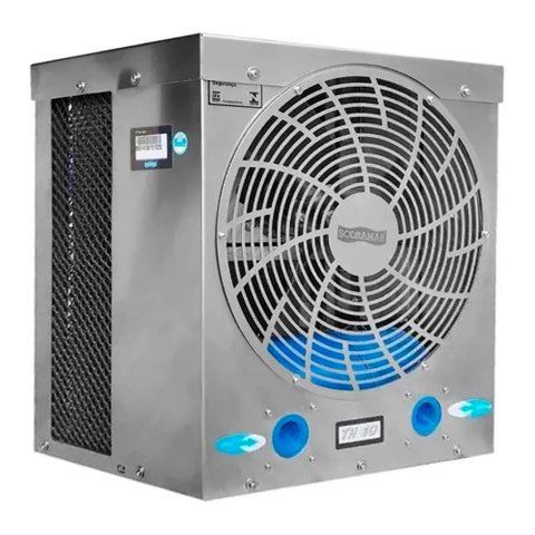 Trocador de Calor para Piscinas até 10m³ Th-10 Bifásico 220v - Sodramar