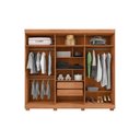 Ver imagem 4 de Guarda Roupa Casal com Espelho 6 Portas 2 Gavetas Eden Lux