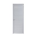 Ver imagem 2 de Porta Vestiário Palheta Alumínio Branco 180x60cm c/ Trinco