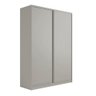 Guarda Roupa Solteiro 174cm com 2 Portas de Correr 100% Mdf Cor:grigio - 2