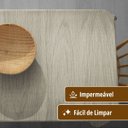 Ver imagem 2 de Toalha Mesa Plástica Pvc Térmica Louro Per 1,40 X 4,00