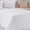 Ver imagem 3 de Kit Colcha King Santorini New 260x280cm Branco