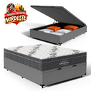 Ver imagem 2 de Cama Box Baú - Colchão Espuma D33 Ortobom Airtech 100 Casal