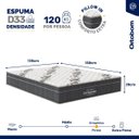 Ver imagem 5 de Cama Box Baú - Colchão Espuma D33 Ortobom Airtech 100 Casal