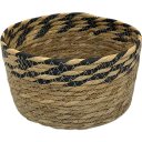 Ver imagem 7 de Kit 3 Cestos em Palha Organizadores Decorativos Multitamanhos Palha