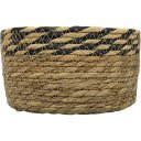 Ver imagem 5 de Kit 3 Cestos em Palha Organizadores Decorativos Multitamanhos Palha