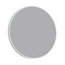 Ver imagem 1 de Espelheira Órion Redonda 50cm Moldura Aço para Branco Casah