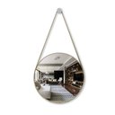 Ver imagem 1 de Espelho Decorativo Adnet Redondo 60cm com Alça Gelo