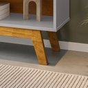 Ver imagem 4 de Rack Paládio Off-white com Naturalle - Bechara