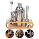 Ver imagem 7 de Kit Bar Lorben com 12 Peças Inox Coqueteleira 550ml Barman Caipirinha