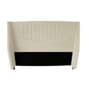 Ver imagem 4 de Cabeceira Zara para Cama Box Casal 1,40 cm Estofada em Suede Bege