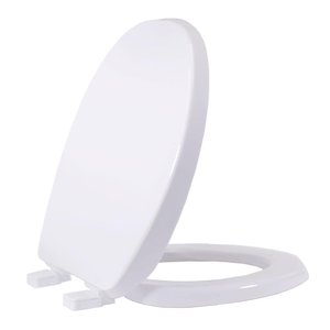 Assento Oval em Polipropileno Solution Branco