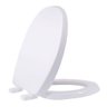 Assento Oval em Polipropileno Solution Branco - 1
