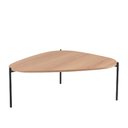 Ver imagem 1 de Mesa de Centro Organica Pe Metal Preto Hanover 28014 Artesano Hanover Preto