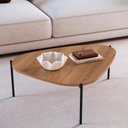 Ver imagem 6 de Mesa de Centro Organica Pe Metal Preto Hanover 28014 Artesano Hanover Preto