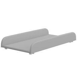 Trocador De Fraldas Almofadado Para Berço P02 Cinza - Lyam Decor - 1