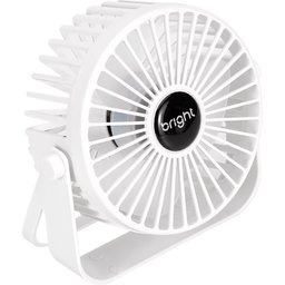 Ventilador Portátil Usb Mini Branco Vn007 Bright:110v/220v - 2 Ventilador Portátil Usb Mini Branco Vn007 Bright:110v/220v - 2