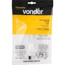 Ver imagem 2 de Porca Borboleta Zincada 3/16'' com 5 peças Vonder