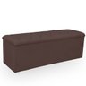 Recamier Bau Estofado Casal Padrão Anita 140 Cm Veludo - 1