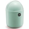 Lixeira Plastica De Cozinha Pia com Tampa Capacete e Abertura Frontal 4 litros UZ Verde Menta - 1