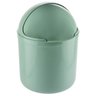 Lixeira Plastica De Cozinha Pia com Tampa Capacete e Abertura Frontal 4 litros UZ Verde Menta - 3