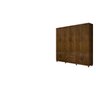 Guarda-Roupa Roupeiro Parma 10 Portas com 3 Gavetas - Sallêto - Salleto Ipê Demolição - 1