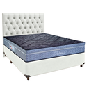 Ver imagem 1 de Conjunto Cama Box Branco Casal + Colchão Molas Ensacadas Petrus Paropas + Cabeceira