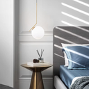 Ver imagem 4 de Luminária Pendente Jabuticaba 45cm Angular Globo Vidro 15cm Teto Gimpo Kjdd-e-059-12 + 1 Lâmpada Led