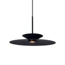 Ver imagem 1 de Pendente Moderno Luminária Tuto 40cm Preto Texturizado 1 Led Mr-16 Bivolt