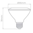 Ver imagem 3 de Lâmpada Led Par30 Evo 9w 3000k 715lm 25º Irc95-stella