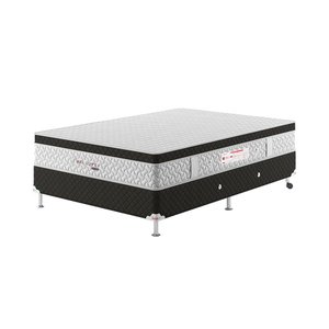 Cama Box Casal Bio Life+ Spubio Incofal Preto 138x188x52cm