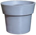 Ver imagem 1 de Vaso Planta Extra Grande 100x110 Ibiza Polietileno - CINZA CIMENTO 004