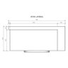 Cuba Cozinha Farm Sink 65 Cm Estilo Fazenda Avental - 5