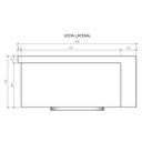 Ver imagem 5 de Cuba Cozinha Farm Sink 65 Cm Estilo Fazenda Avental