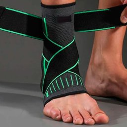 Suporte para Tornozelo Ortopédico Ajustável Suporte Elástico - 2