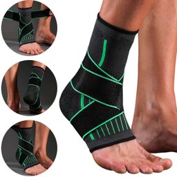 Suporte para Tornozelo Ortopédico Ajustável Suporte Elástico - 3