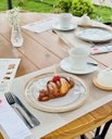 Ver imagem 3 de Mesa de Jantar Redonda 110cm em Madeira Maciça Estilo Industrial 6 Lugares Marcenariapontochic