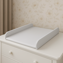 Ver imagem 1 de Trocador de Fraldas Almofadado para Berço Corino Branco Liso - Pratikza Cor:branco