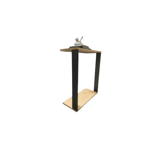 Mesinha Lateral para Sofá Estilo Industrial 100%mdf, Mesa Apoio, Mesa Auxiliar Sofá