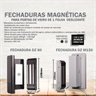 Fechadura Magnética Dzm150 Ipec - Cinza - 4