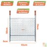 Grelha Moeda Galvanizada Aço Carbono 60x50 Churrasco - 3
